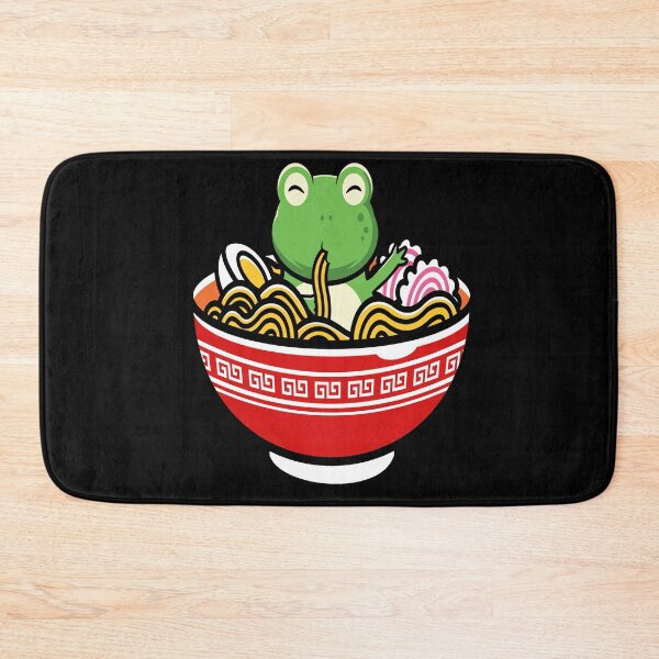 Item preview, Anime Frog Eating Ramen Noodles Kids Teen Girls designed and sold by Countrysmart.