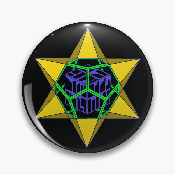 Item preview, Dodecahedron Yellow&Green&Blue Stand Alone Complex designed and sold by createVisions.