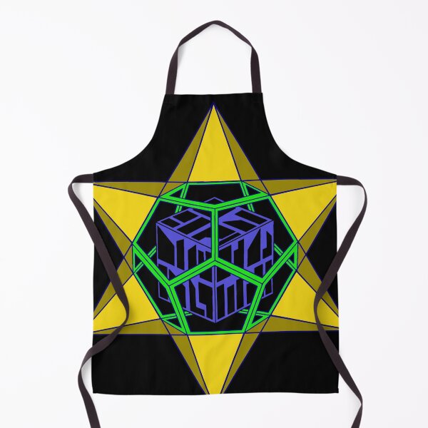 Item preview, Dodecahedron Yellow&Green&Blue Stand Alone Complex designed and sold by createVisions.