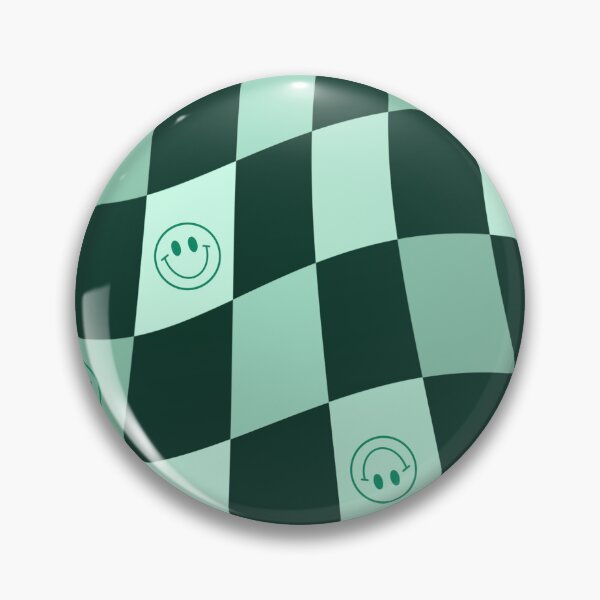 Item preview, Cara sonriente verde a cuadros designed and sold by YellowLionArt.
