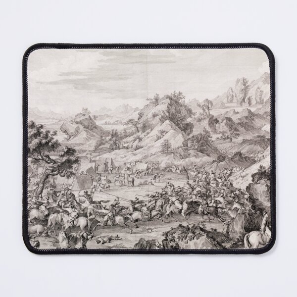 Item preview, Storming the Camp at Mount Gadan (1769) Jacques Philippe Le Bas designed and sold by unsung.art [].