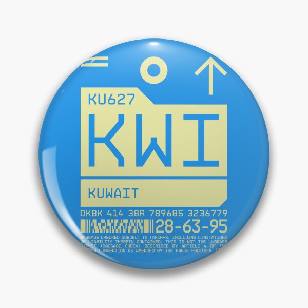 Item preview, Luggage Tag C - KWI Kuwait designed and sold by VoodooCircus.