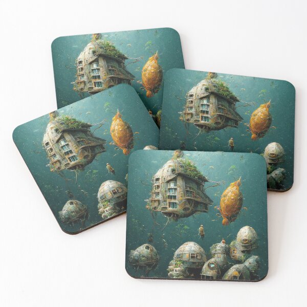 Item preview, Underwater city designed and sold by TnT-Merch.