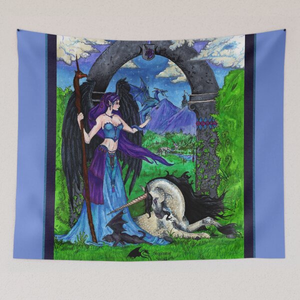 Item preview, Unicorn and Angel designed and sold by Stephanie Small.