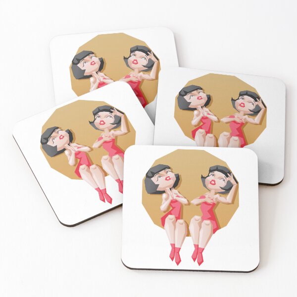 Item preview, The Great Retro Never Forget Two Gossiping Pin-Up Girl Photographic designed and sold by Cheryllonda.