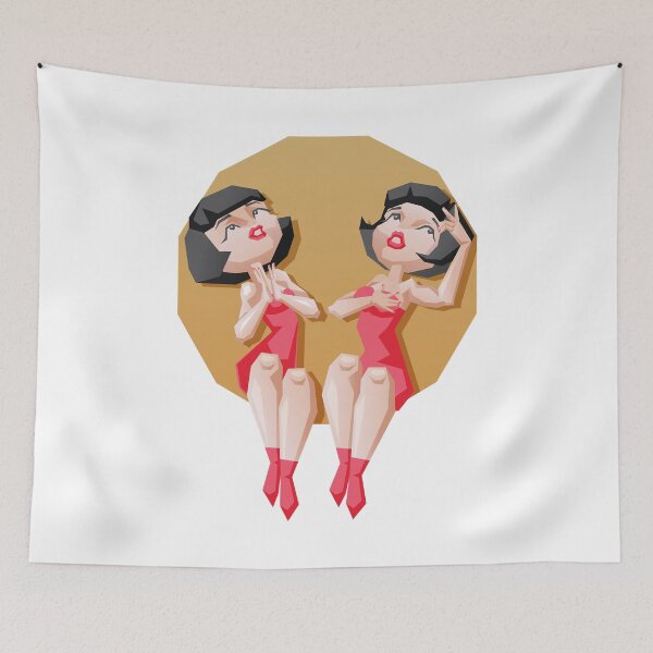 Item preview, The Great Retro Never Forget Two Gossiping Pin-Up Girl Photographic designed and sold by Cheryllonda.