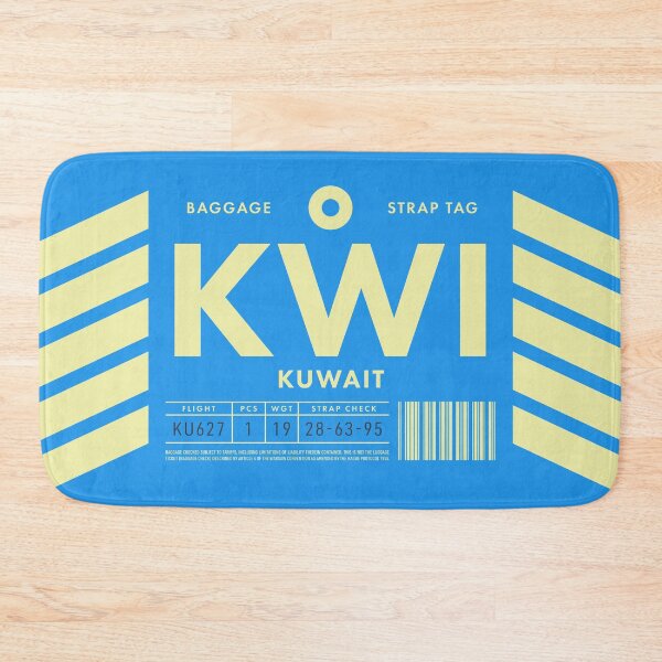 Item preview, Luggage Tag D - KWI Kuwait designed and sold by VoodooCircus.