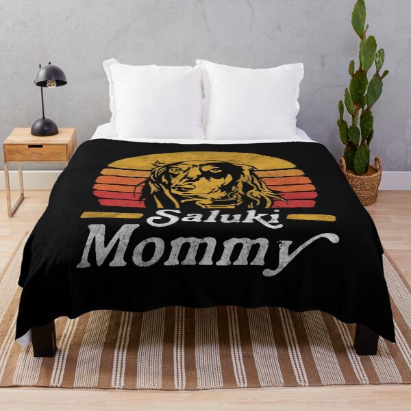 Item preview, Retro Vintage Saluki Mommy designed and sold by More Cute Dogs.
