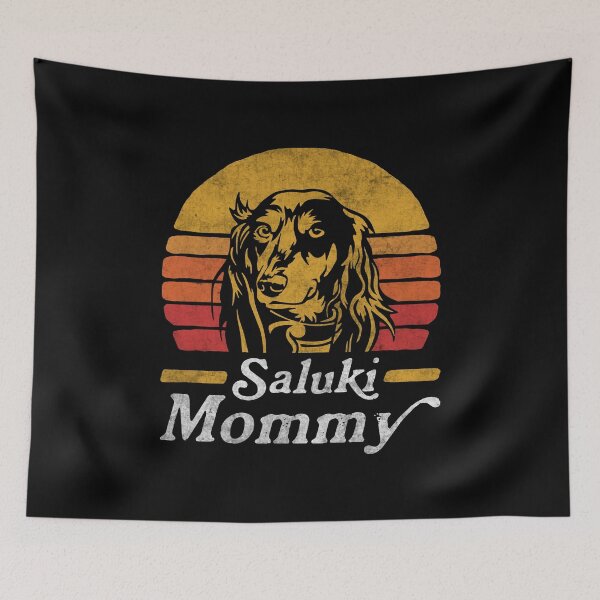 Item preview, Retro Vintage Saluki Mommy designed and sold by More Cute Dogs.