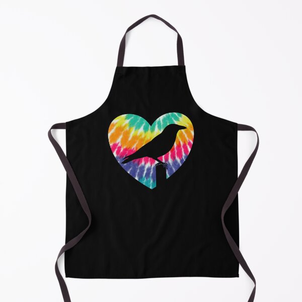 Item preview, Raven Heart With Tie dye Print For Crow Lover designed and sold by JokeGysen.