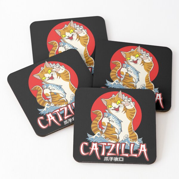 Item preview, Catzilla Funny Cat, Funny Cat Design Cat Lover designed and sold by Countrysmart.