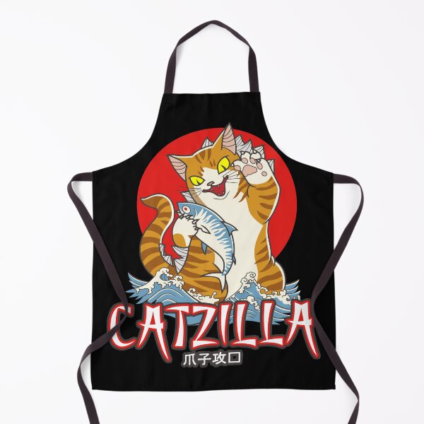 Item preview, Catzilla Funny Cat, Funny Cat Design Cat Lover designed and sold by Countrysmart.