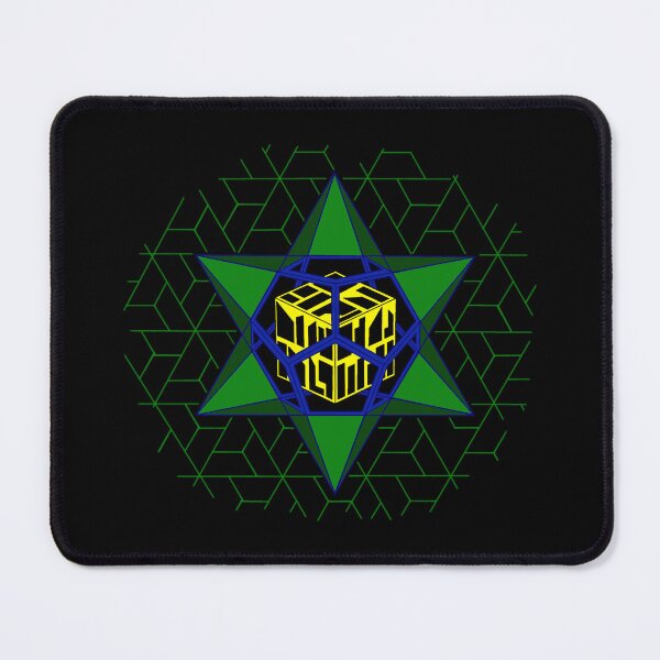 Item preview, Dodecahedron Green&Blue&Yellow designed and sold by createVisions.