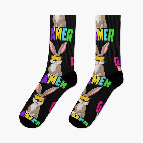 Item preview, Funny Easter Bunny Rabbit Gamer Bunny Video Playing designed and sold by haselshirt.
