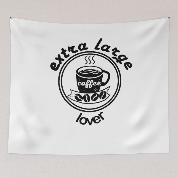 Item preview, Extra Large Coffee Lover designed and sold by flydye.
