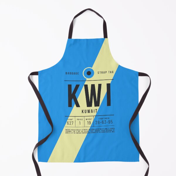 Item preview, Luggage Tag E - KWI Kuwait designed and sold by VoodooCircus.