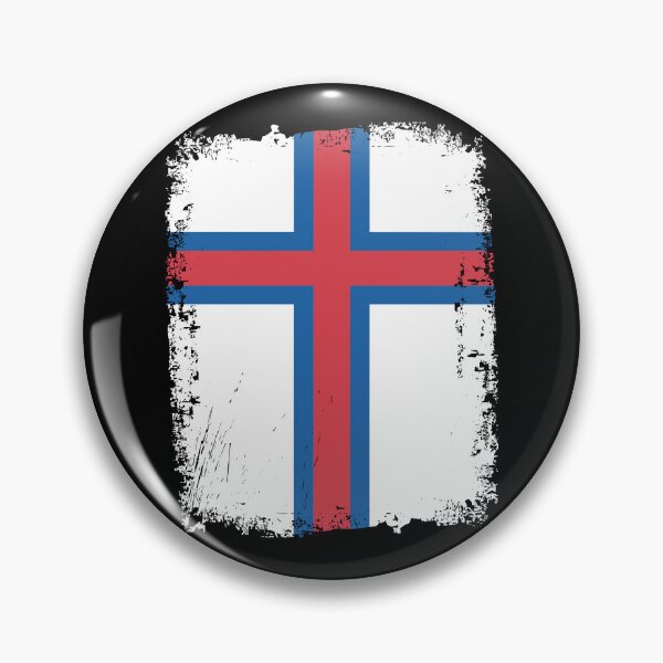 Item preview, Faroe Islands Flag Distressed designed and sold by rafaeltto.