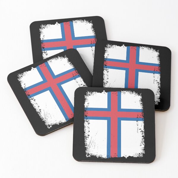 Item preview, Faroe Islands Flag Distressed designed and sold by rafaeltto.