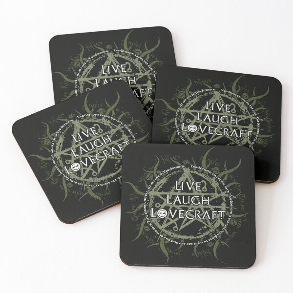 Item preview, LIVE LAUGH LOVECRAFT - Cthulhu Yog-sothoth Lovecraft designed and sold by zachholmbergart.