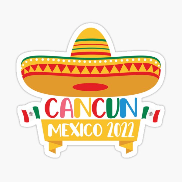 Scrapbooking Crafts Stickers 3D Mexico Cancun Suitcase Map Cabo Sombrero  Cactus