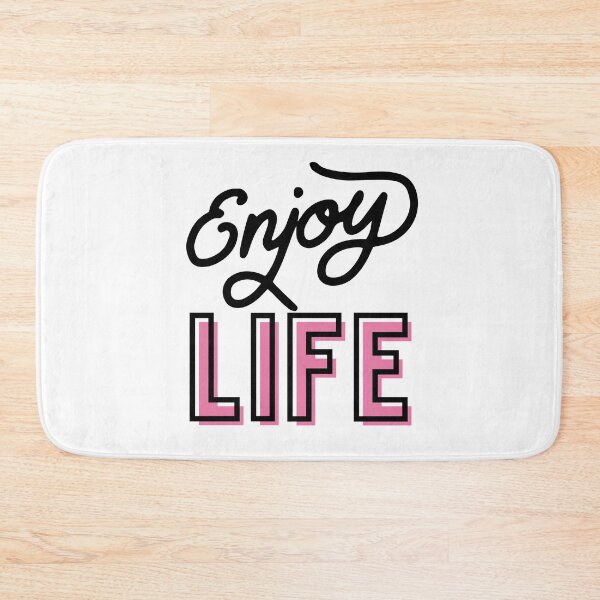 Item preview, Enjoy Life - Motivational Feng Shui Quote designed and sold by FengShuiLounge.