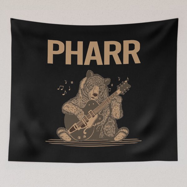 Item preview, Bear With Guitar Pharr designed and sold by hurseslossb.
