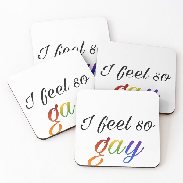 Item preview, Jennifer Beal's "I feel so gay" quote designed and sold by SpookyStar29.