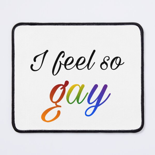 Item preview, Jennifer Beal's "I feel so gay" quote designed and sold by SpookyStar29.