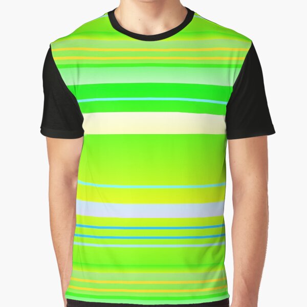 Item preview, Lime green multicolor stripes | lime green color palette combination designed and sold by lausn.