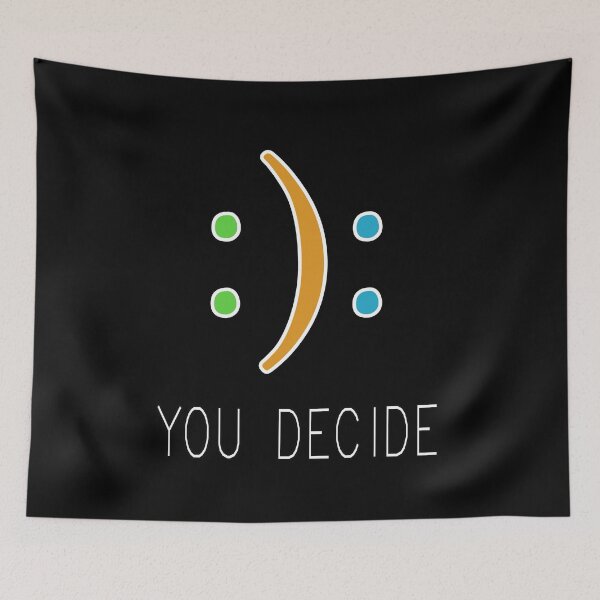 Item preview, You Decide Funny Colorful Graphic Design Casual designed and sold by Countrysmart.