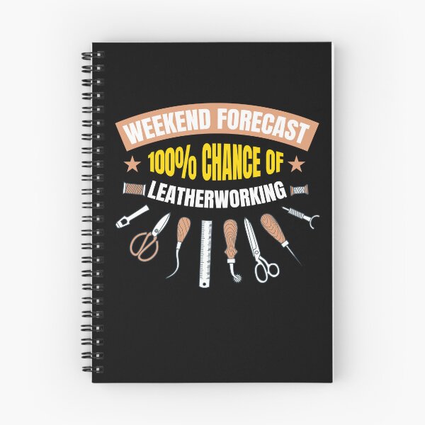 Item preview, Weekend Forecast Leather designed and sold by MooonTees.