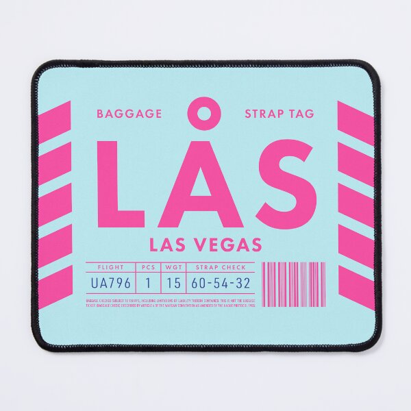 Item preview, Baggage Tag D - LAS Las Vegas USA designed and sold by VoodooCircus.
