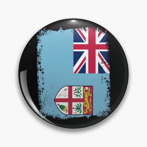 Item preview, Fiji Flag Distressed designed and sold by rafaeltto.