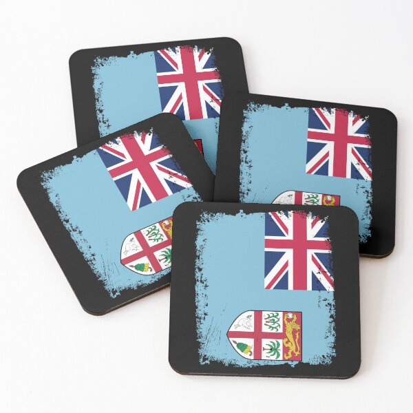 Item preview, Fiji Flag Distressed designed and sold by rafaeltto.