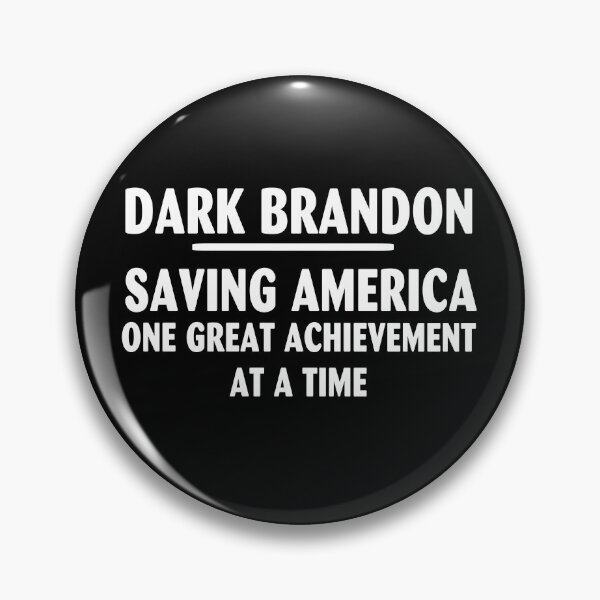 Item preview, Dark BRANDON Saving America One Great Achievement at a time designed and sold by elwandacunniff.