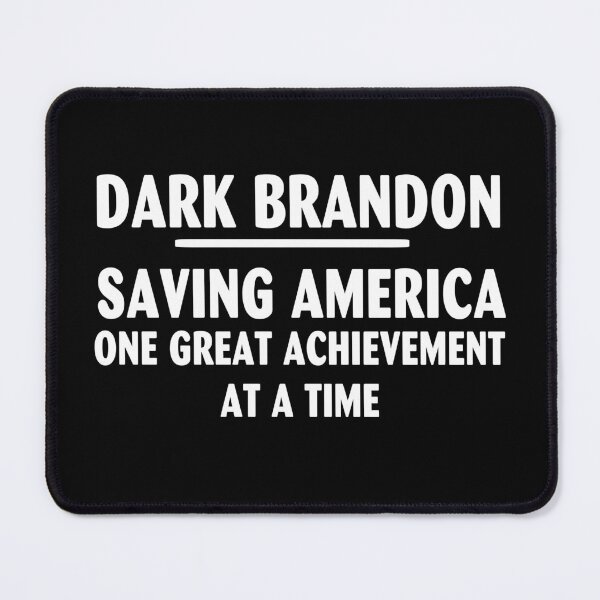 Item preview, Dark BRANDON Saving America One Great Achievement at a time designed and sold by elwandacunniff.