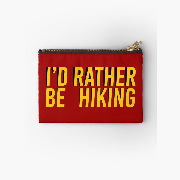 Item preview, I'D RATHER BE HIKING designed and sold by Yeaha.