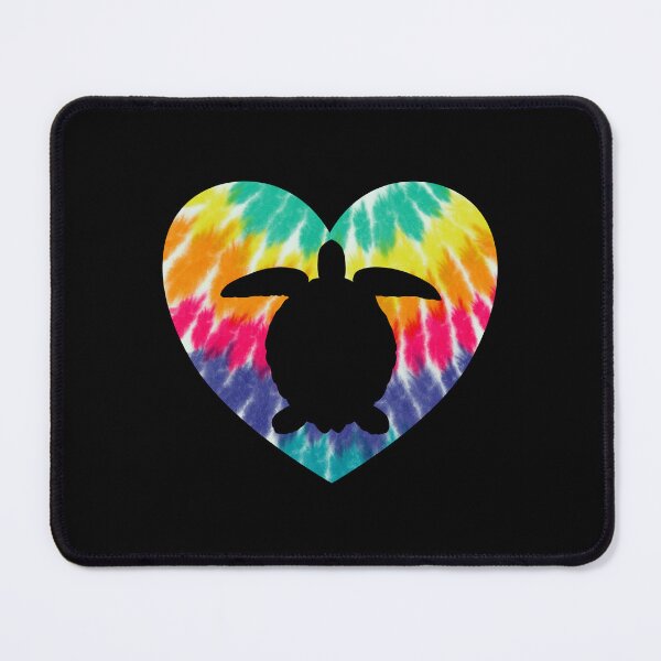 Item preview, Sea Turtle Heart With Tie dye Print For Turtle Lover designed and sold by JokeGysen.