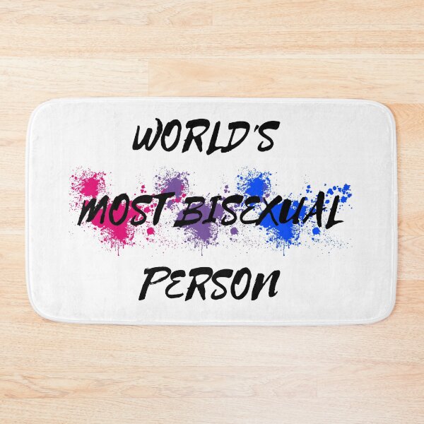 Item preview, World's Most Bisexual Person designed and sold by LuckyKermit.