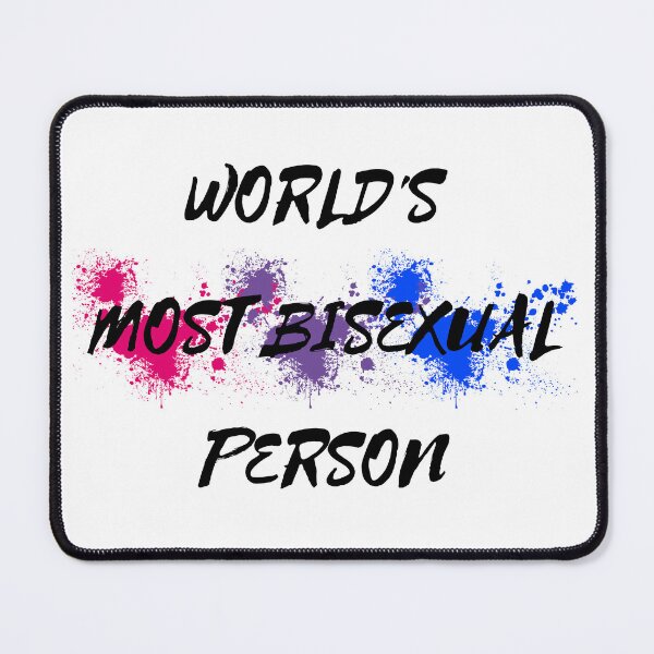 Item preview, World's Most Bisexual Person designed and sold by LuckyKermit.