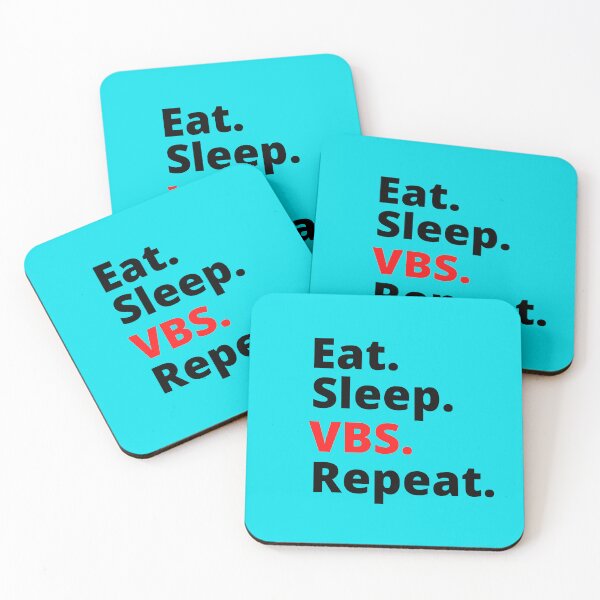 Item preview, Eat Sleep VBS and Repeat Goals designed and sold by Artistusha.