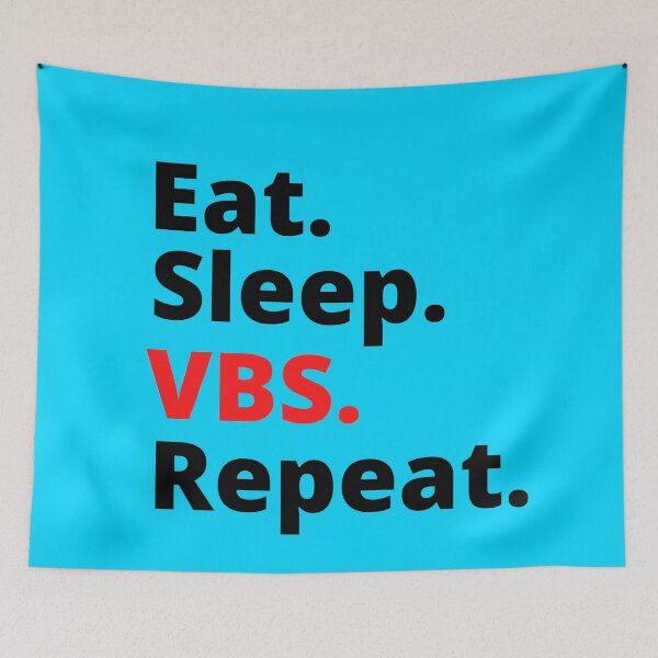 Item preview, Eat Sleep VBS and Repeat Goals designed and sold by Artistusha.