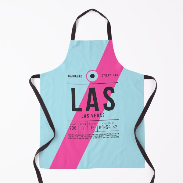 Aperçu de l'œuvre Étiquette de bagage E - LAS Las Vegas USA créée et vendue par VoodooCircus.