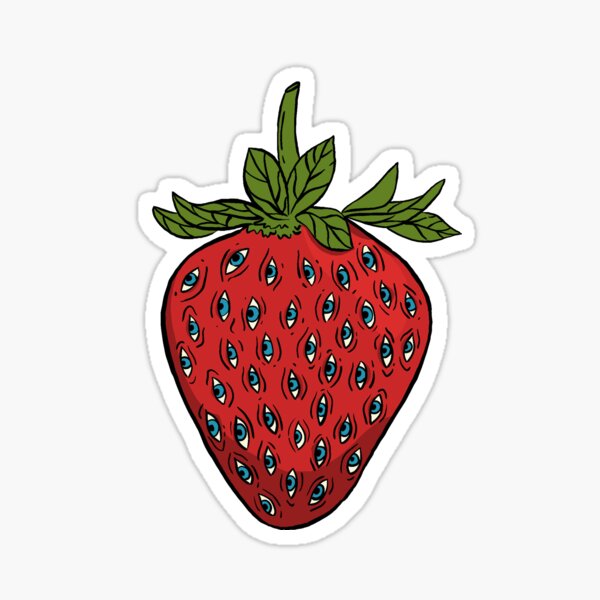 Item preview, All seeing strawberry  designed and sold by reiley4404.
