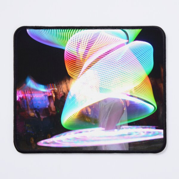 Item preview, Poi spinning photograph at night - WelshDesigns designed and sold by welshdesigns.