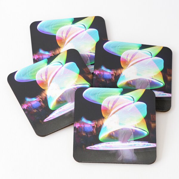 Item preview, Poi spinning photograph at night - WelshDesigns designed and sold by welshdesigns.