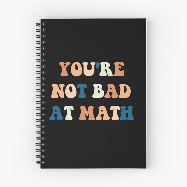 Item preview, You're Not Bad At Math Funny Teacher Quote designed and sold by medbdj.