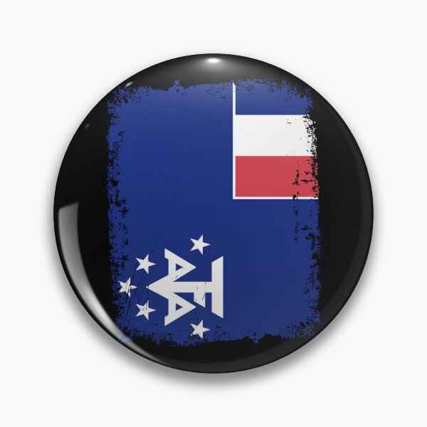 Item preview, French Southern _ Antarctic Land Flag Distressed designed and sold by rafaeltto.