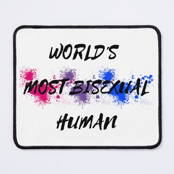 Item preview, World's Most Bisexual Human designed and sold by LuckyKermit.