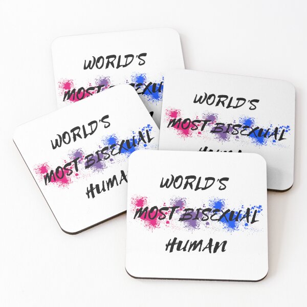 Item preview, World's Most Bisexual Human designed and sold by LuckyKermit.